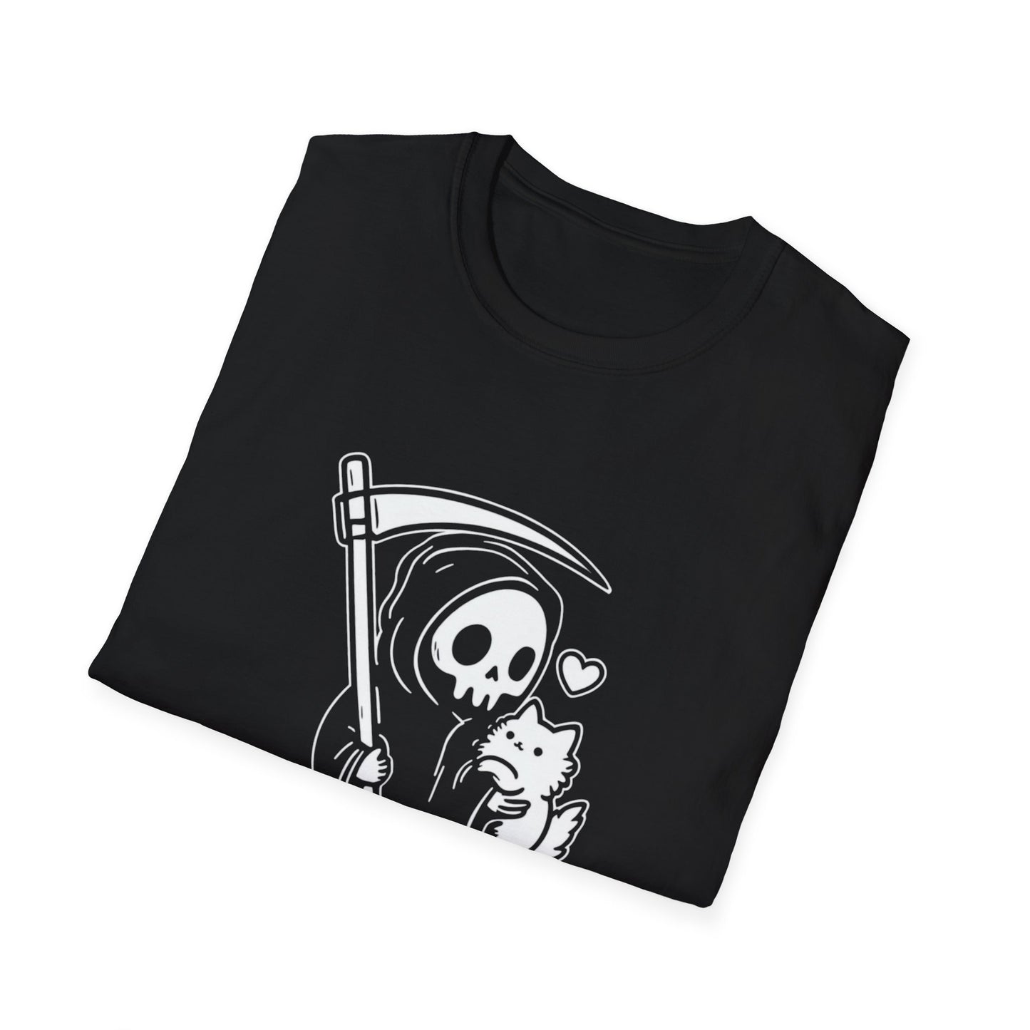 Grim Reaper Cat Tee
