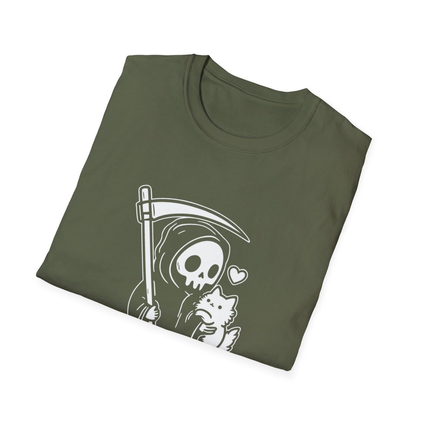 Grim Reaper Cat Tee