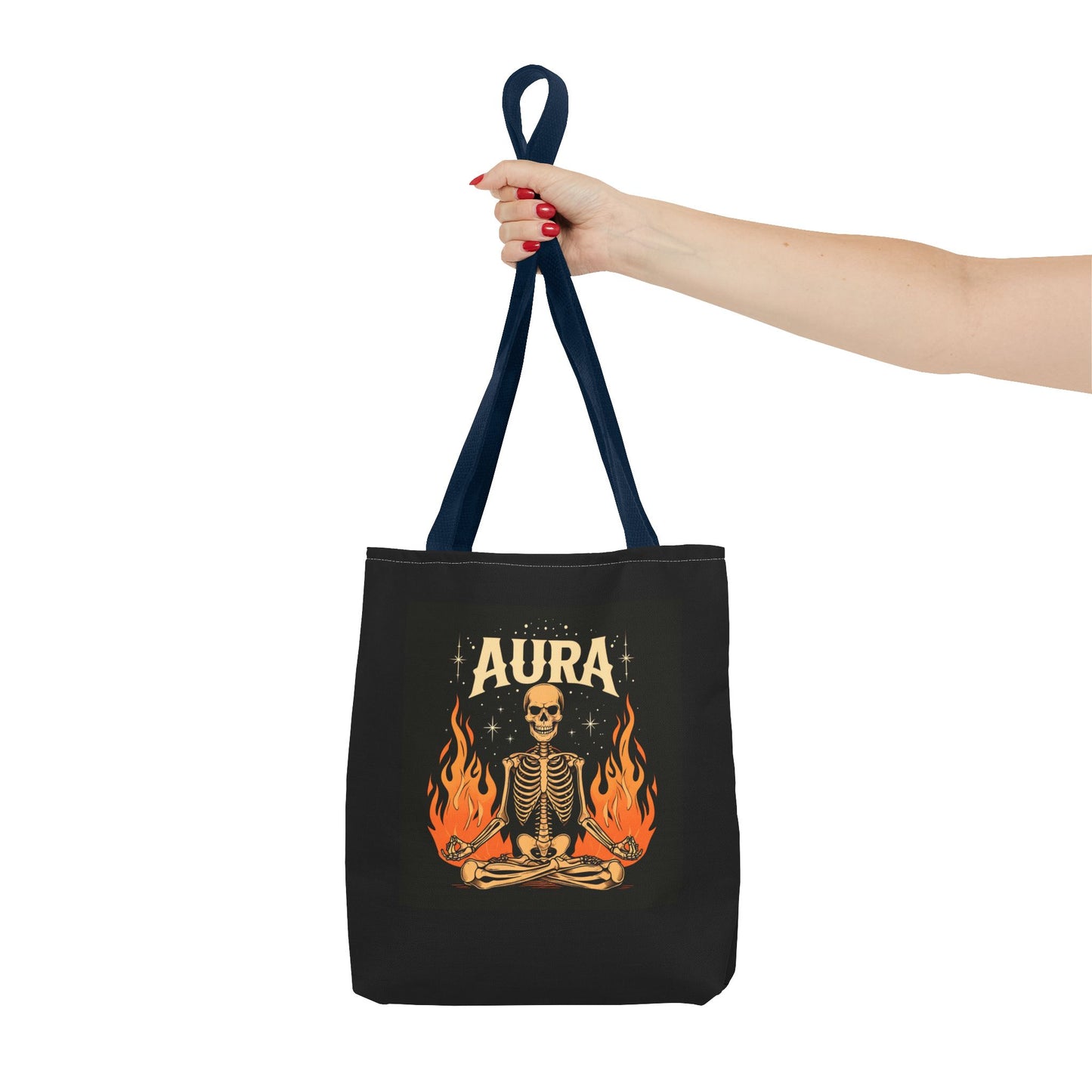 Aura Skeleton Tote Bag