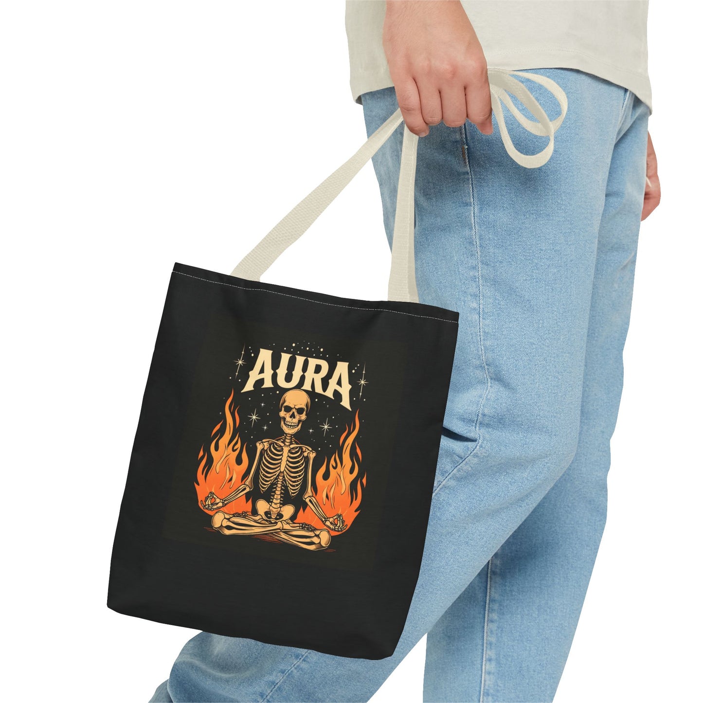 Aura Skeleton Tote Bag