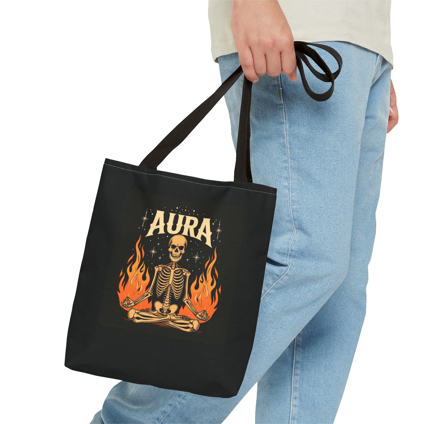 Aura Skeleton Tote Bag