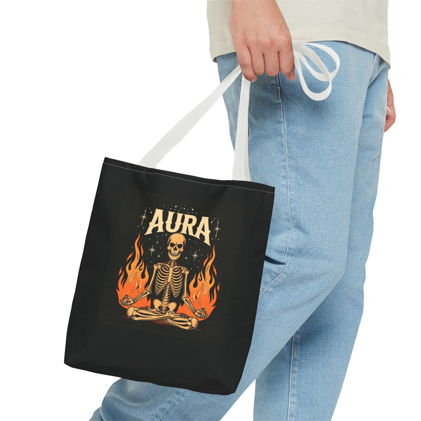 Aura Skeleton Tote Bag
