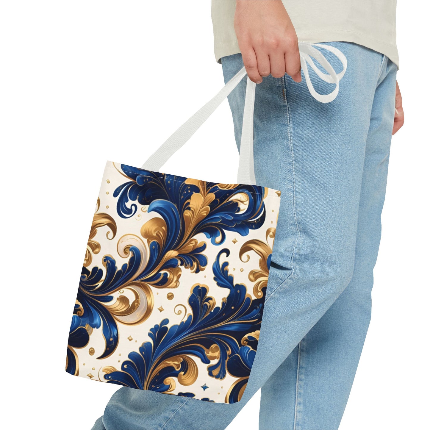 Elegant Floral Tote Bag