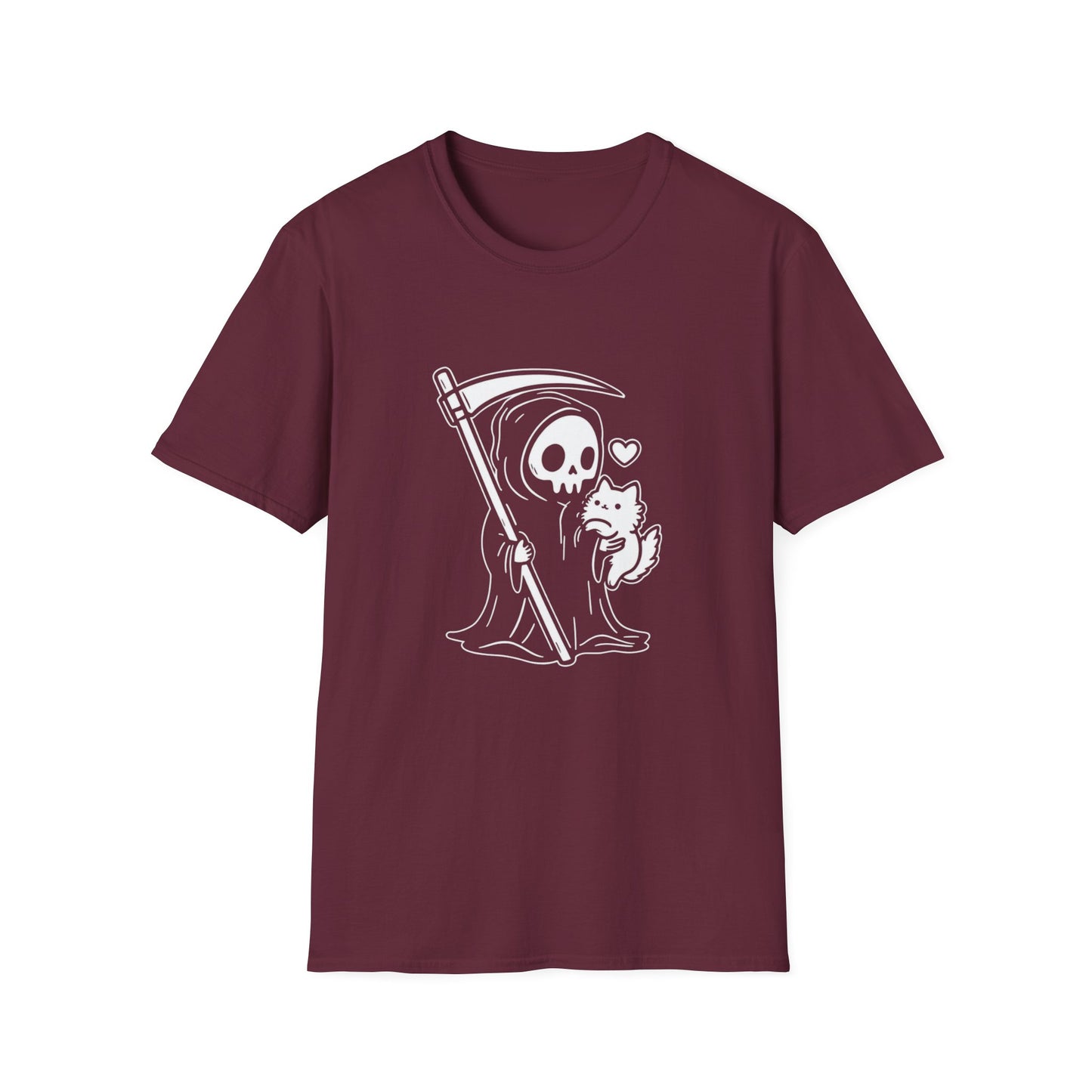 Grim Reaper Cat Tee