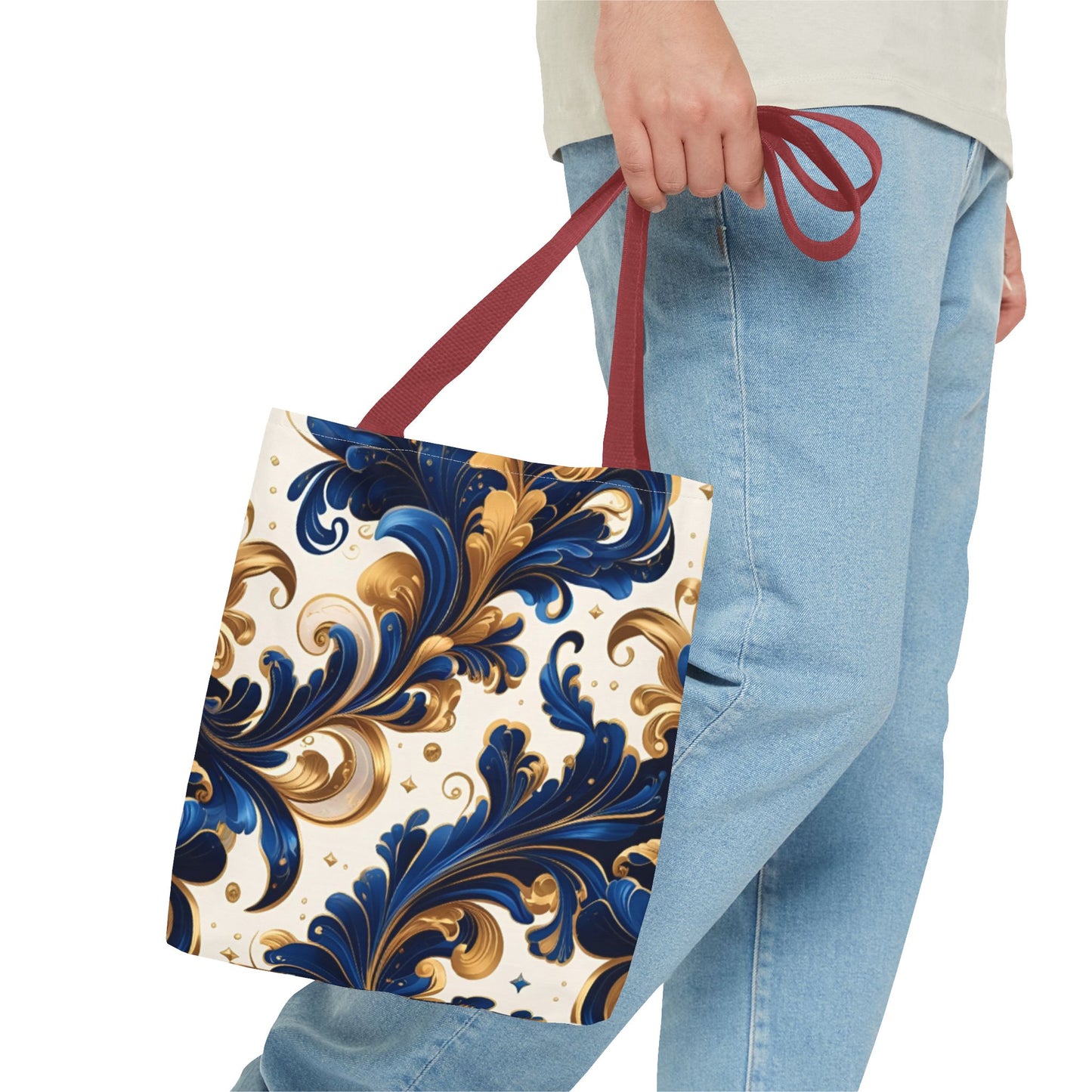 Elegant Floral Tote Bag