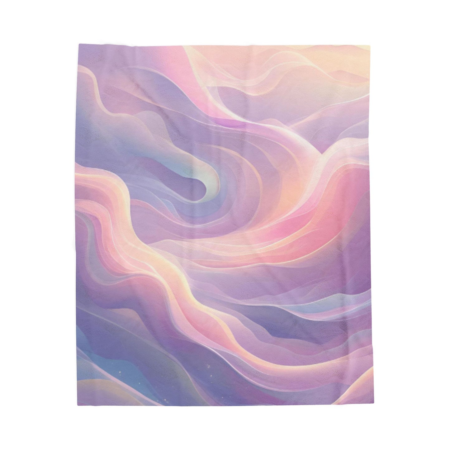 Celestial Swirl Velveteen Plush Blanket