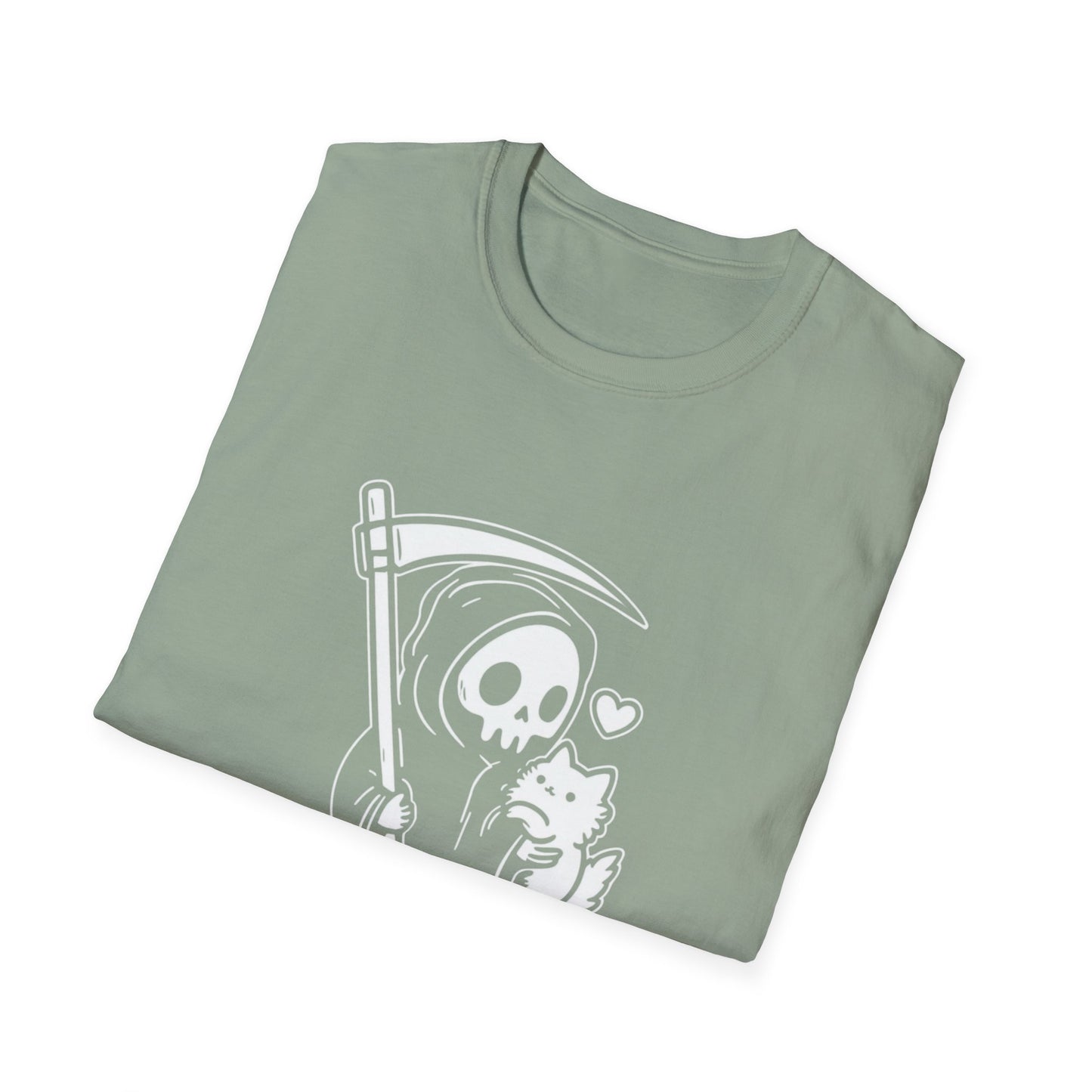 Grim Reaper Cat Tee