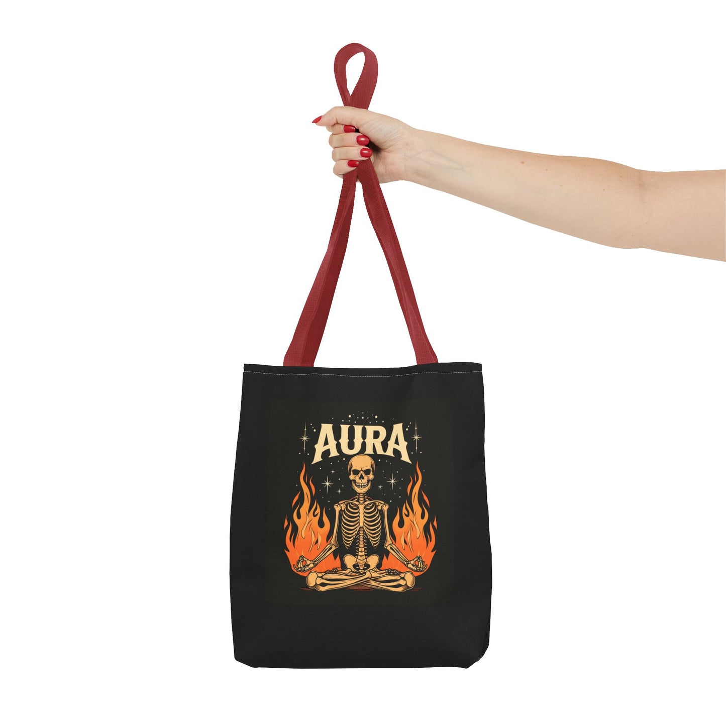 Aura Skeleton Tote Bag