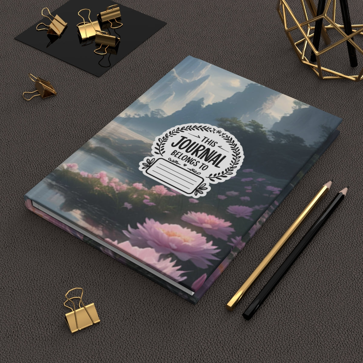 Where Flowers Think - Hardcover Journal