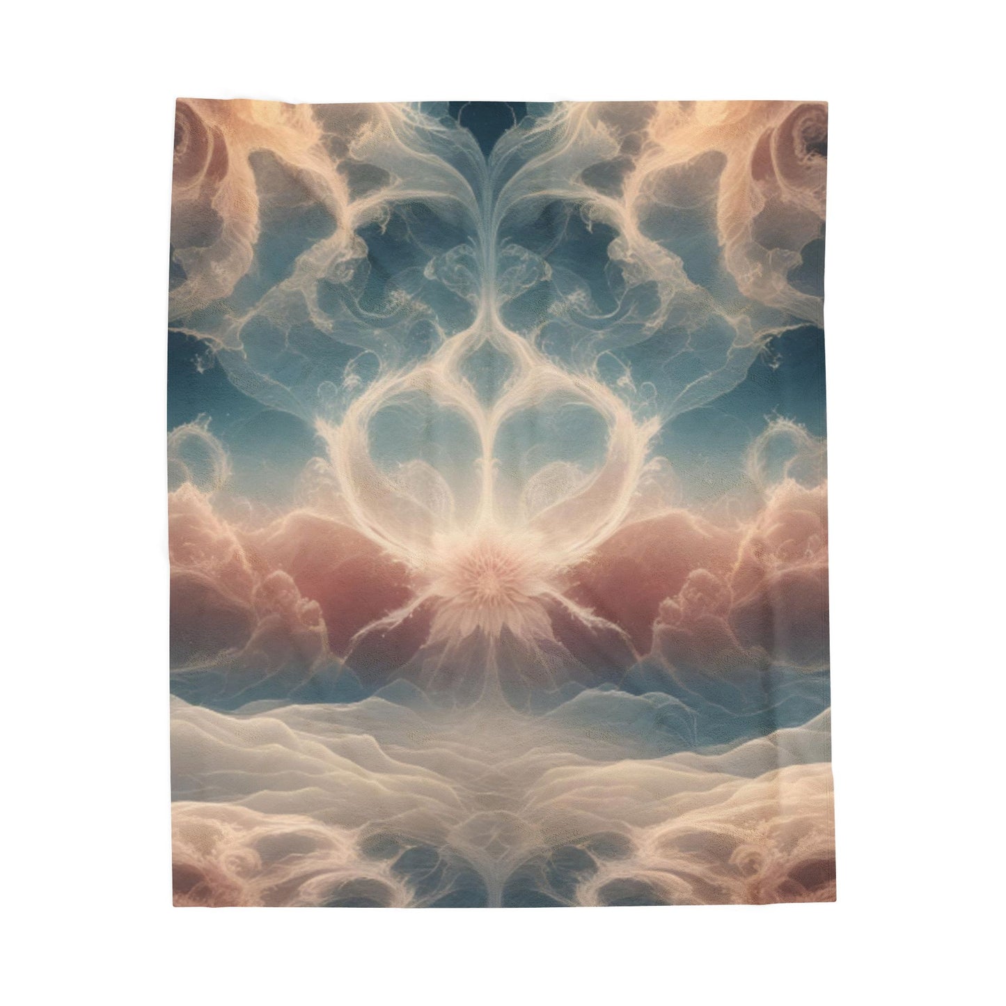 Celestial Dreamscape Velveteen Plush Blanket