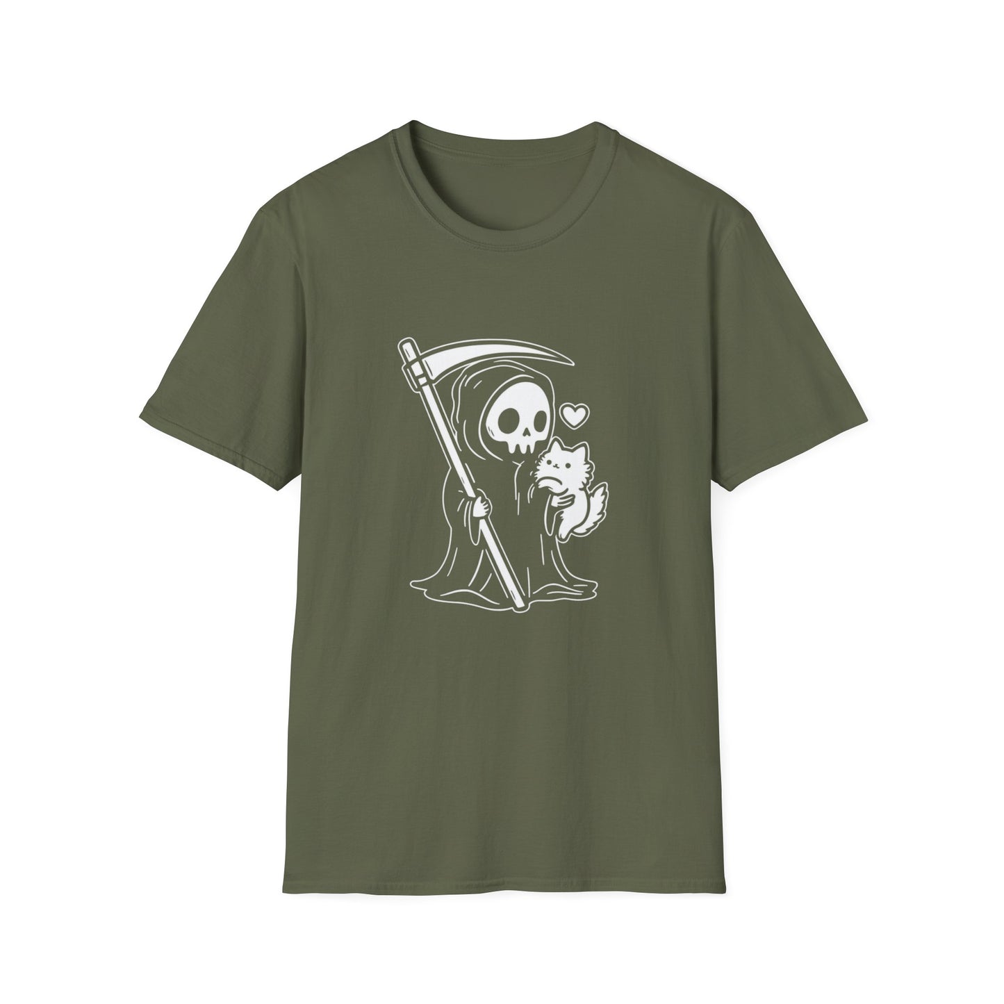 Grim Reaper Cat Tee