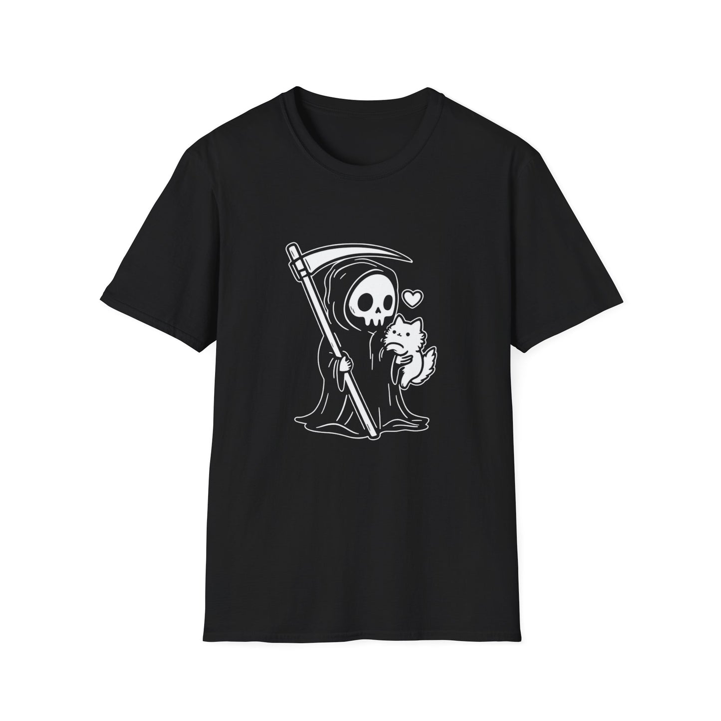 Grim Reaper Cat Tee
