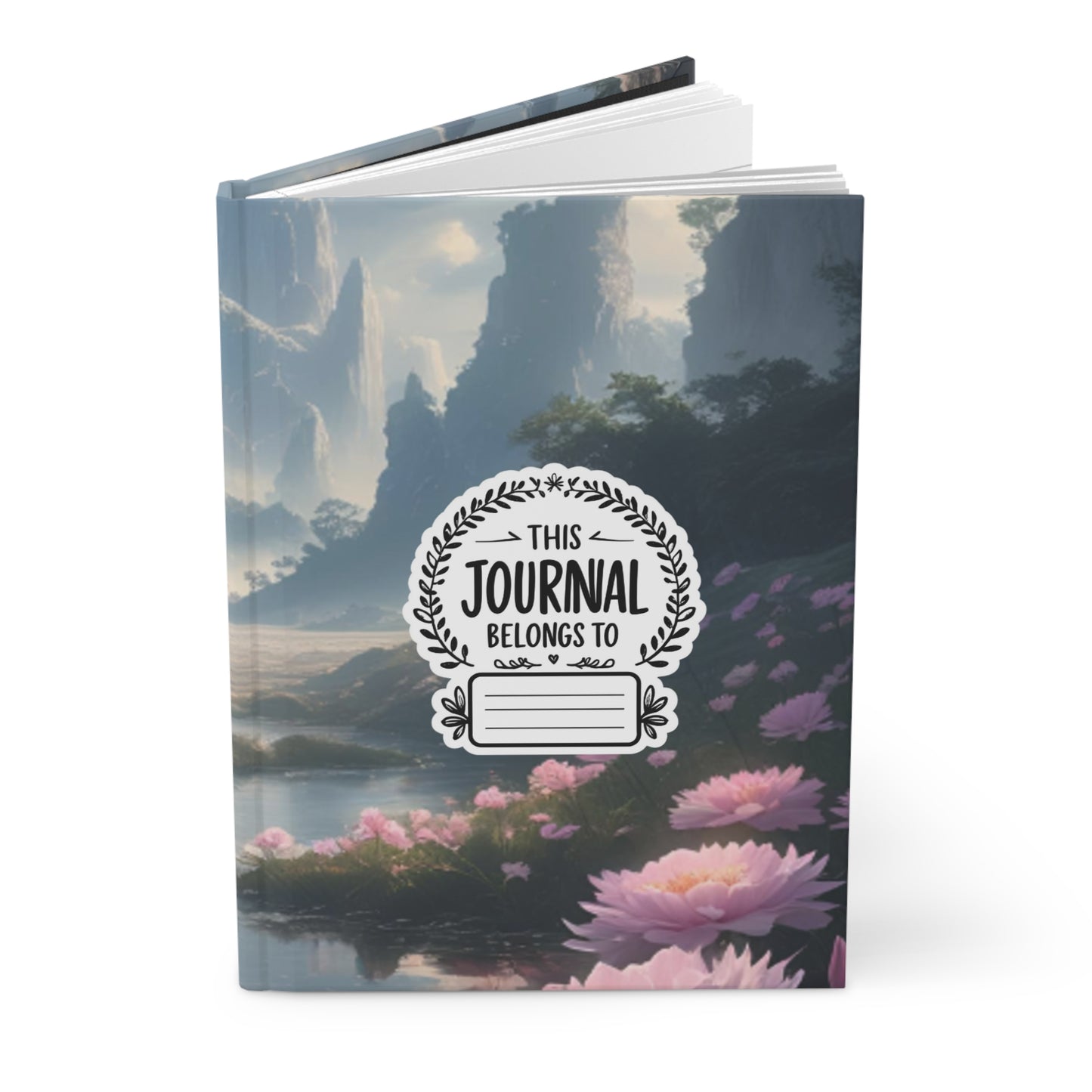 Where Flowers Think - Hardcover Journal