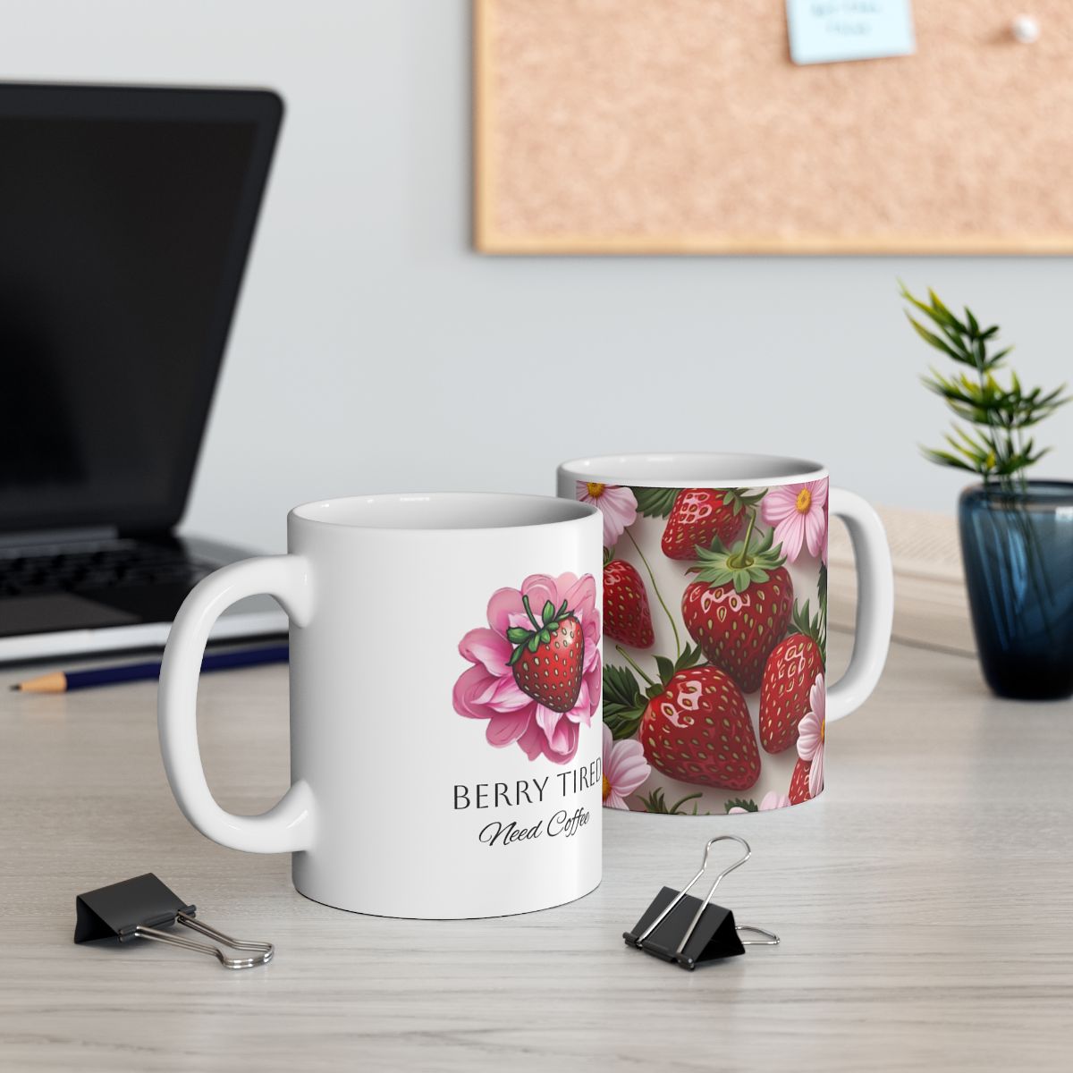 Berry Tired Mug, 11oz