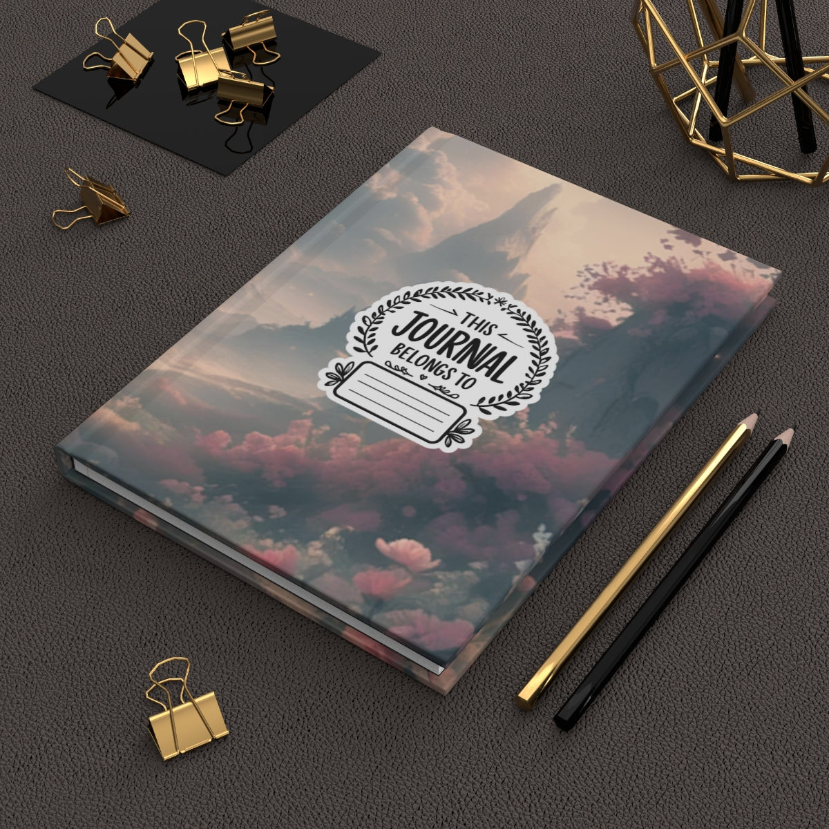 The Wildflower Diary - Hardcover Journal