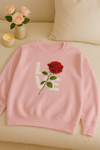 Love Rose Sweatshirt