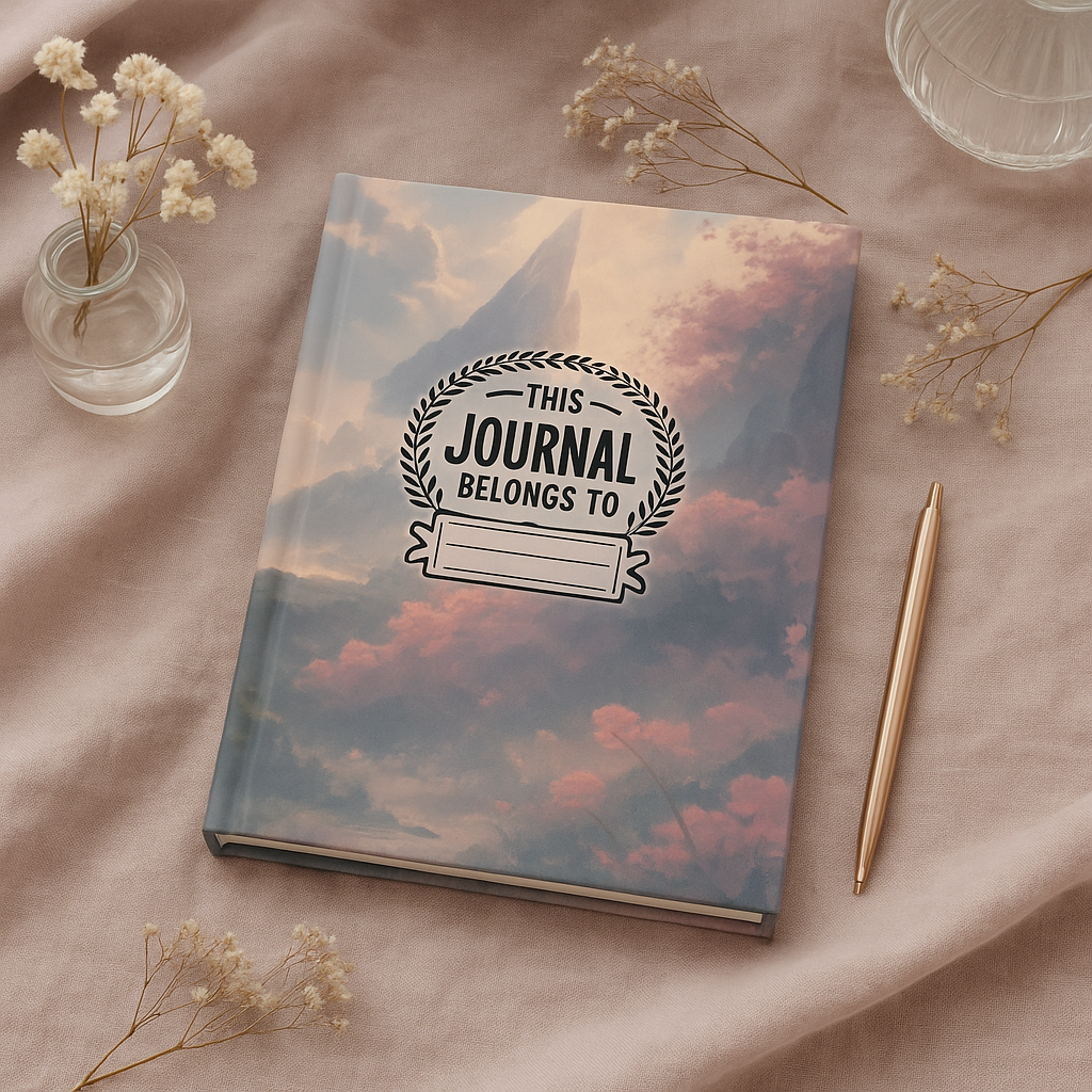 The Wildflower Diary - Hardcover Journal