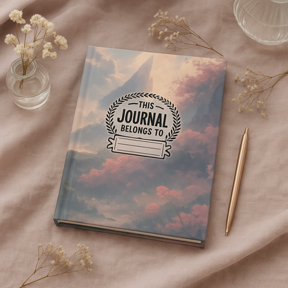 The Wildflower Diary - Hardcover Journal