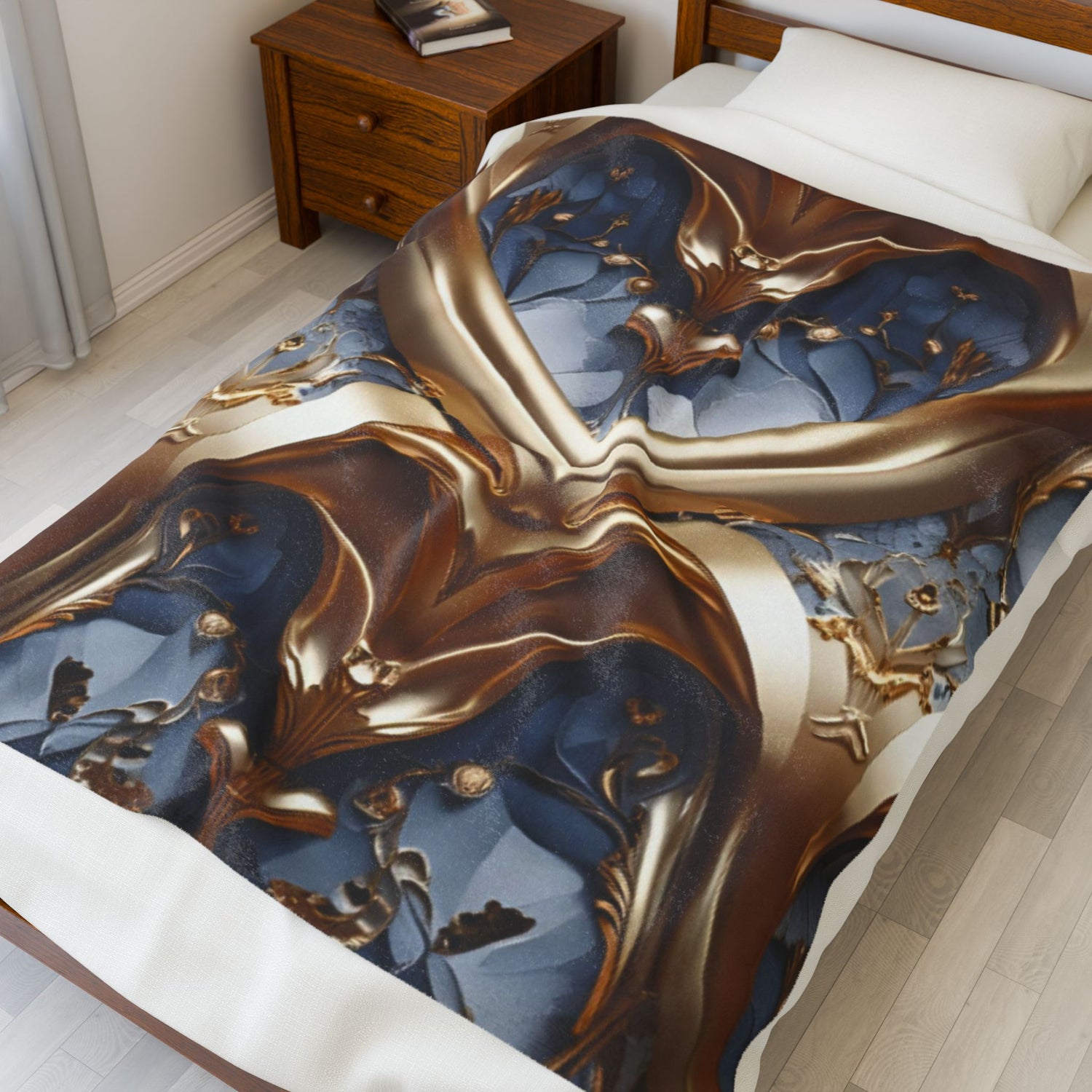 Luxurious Velveteen Plush Blanket
