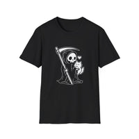 Grim Reaper Cat Tee