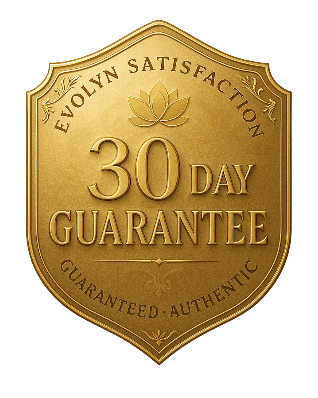 Evolyn 30-Day Guarantee crest