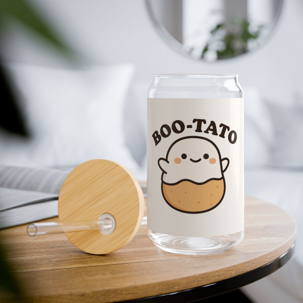 Boo-Tato Sipper Glass, 16oz
